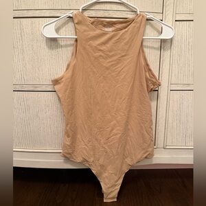 SKIMS Neutral Sleeveless Bodysuit